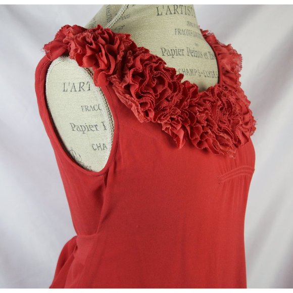 Anthropologie Baraschi Blouse Ruffles XS - Picture 8 of 11